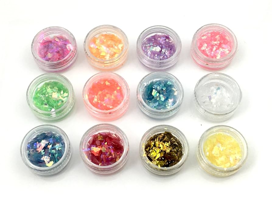 クラッシュホログラム ラメホログラム 12色セット ラメグリッター Amazon | クラッシュホログラム 12色セット 乱切りホログラム